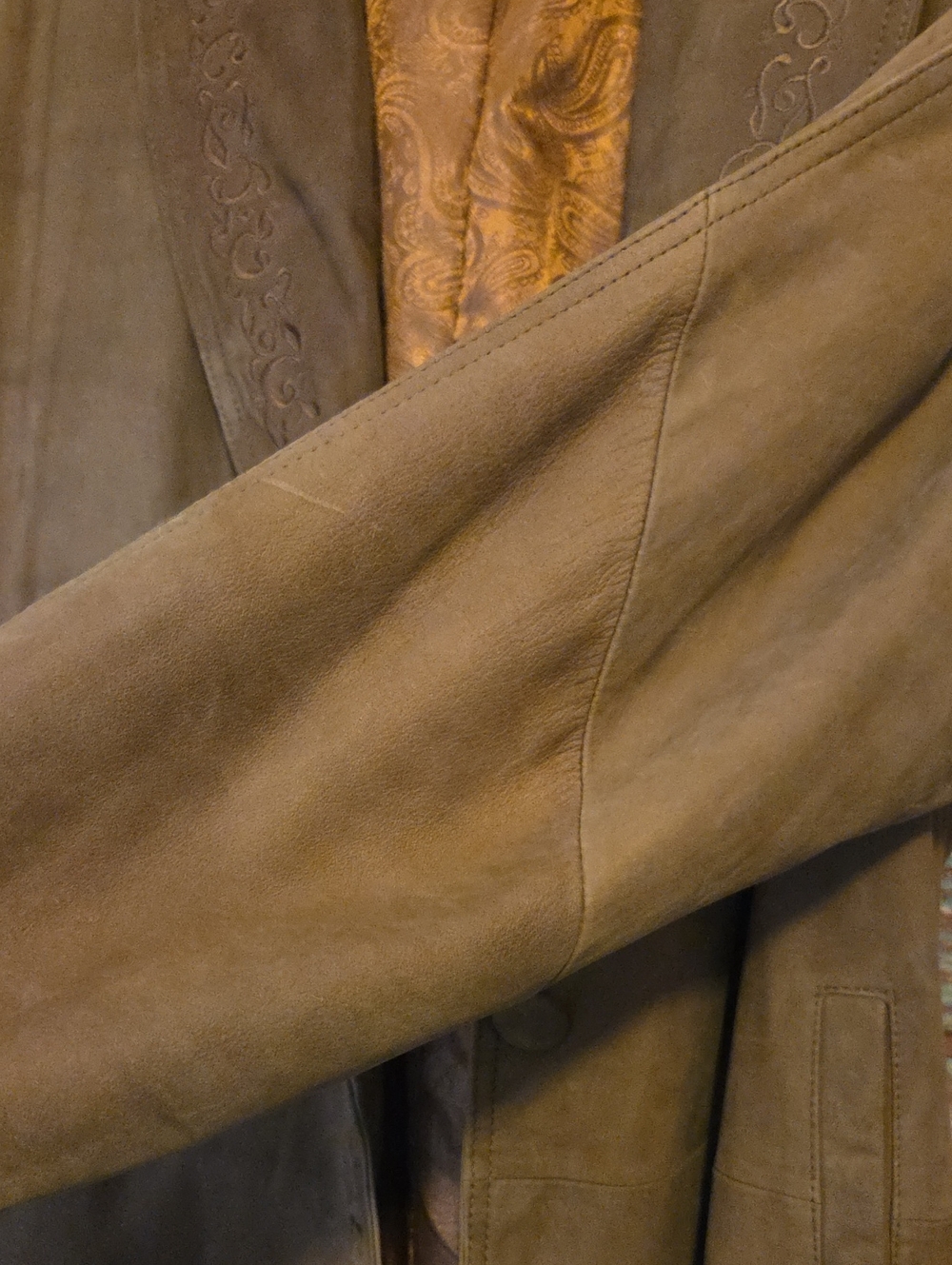 Vintage G-III Annie Oakley Leather Duster Jacket - Picture 10 of 15